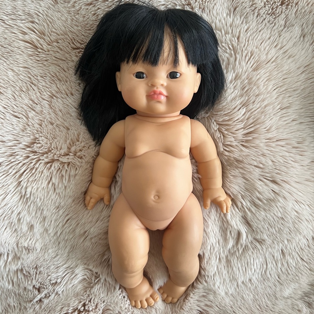 🤎 Paola Reina Minikane Asian baby girl doll